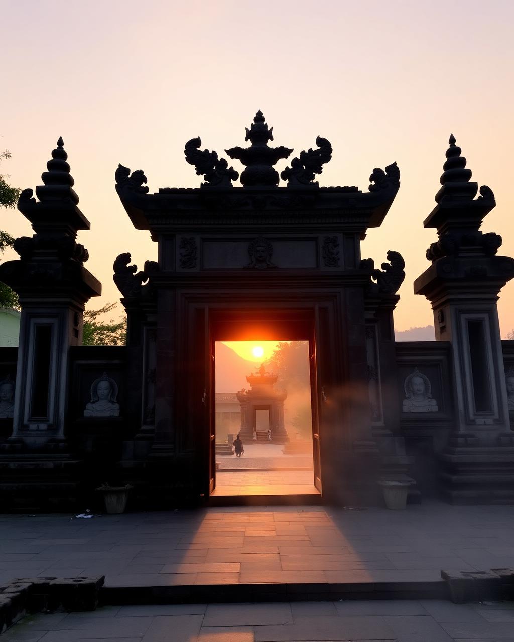 Gerbang Pura Bali